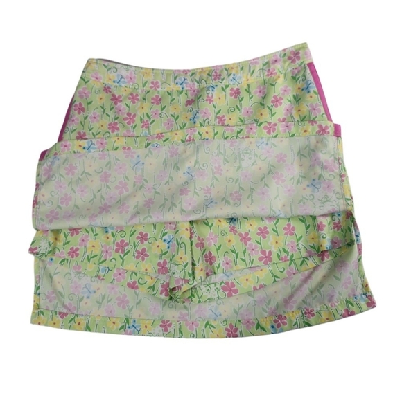 NWOT  Lilly Pulitzer  Women's 14  Skort  Green & Pink - Picture 4 of 15